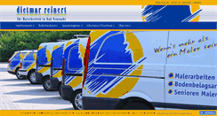 Desktop Screenshot of malerbetrieb-reinert.de
